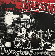 MAD SIN / Underground (Prison 101-EP, 7inch) Red Clear Vinyl