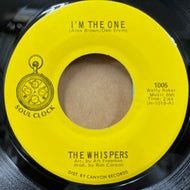 WHISPERS / I'm The One / You Must Be Doing All Right (1005, 7inch)