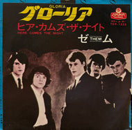 THEM / Gloria グローリア / Here Comes The Night ( London Records – TOP-1233, 7inch)