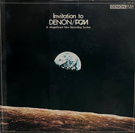 DENON / PCM / INVITATION TO DENON / PCM （日本コロムビ, LP)