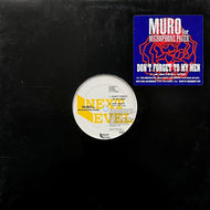 MURO FOR MICROPHONE PAGER / Don't Forget To My Men (NLAD-014, 12inch)