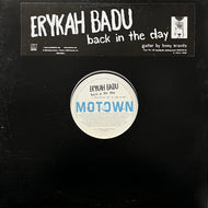 ERYKAH BADU / Back In The Day (MOTR 21085-1, 12inch)