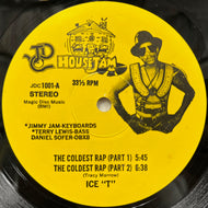 ICE-T / The Coldest Rap / Cold Wind-Madness (JDC 1001, 12inch)