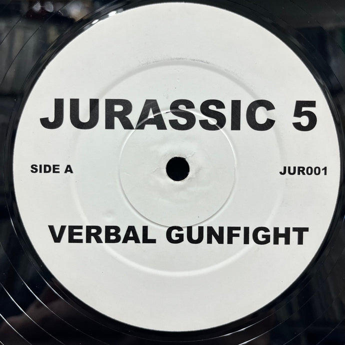 JURASSIC 5 / Verbal Gunfight / Rubber Tires (JUR001, 12inch