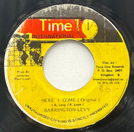 BARRINGTON LEVY / Here I Come (Time 1 International, 7inch)
