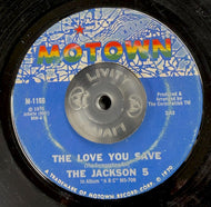 JACKSON 5 / The Love You Save / I Found That Girl (Motown – M-1166, 7inch)