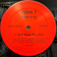 INDIA T / Keep It Up (DMEL 1020-1, 12inch)