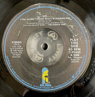 U2 / I Still Haven't Found What I'm Looking For ( Island Records – 7-99430, 7inch)