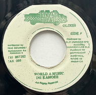 INI KAMOZE / World A Music (Taxi Oldies – TXI 867282, 7inch)