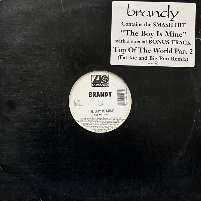 Brandy & Monica / The Boy Is Mine (0-84192, 12inch) – TICRO MARKET