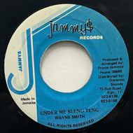 WAYNE SMITH / Under Me Sleng Teng (Jammy's, 7inch)