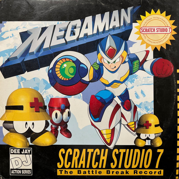 MEGAMAN / SCRATCH STUDIO 7 LPレコード MEGAMAN / Scratch Studio 7 - The Battle Break Record (ER-101