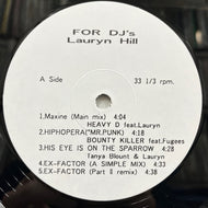 LAURYN HILL / For Dj's (none, LP)