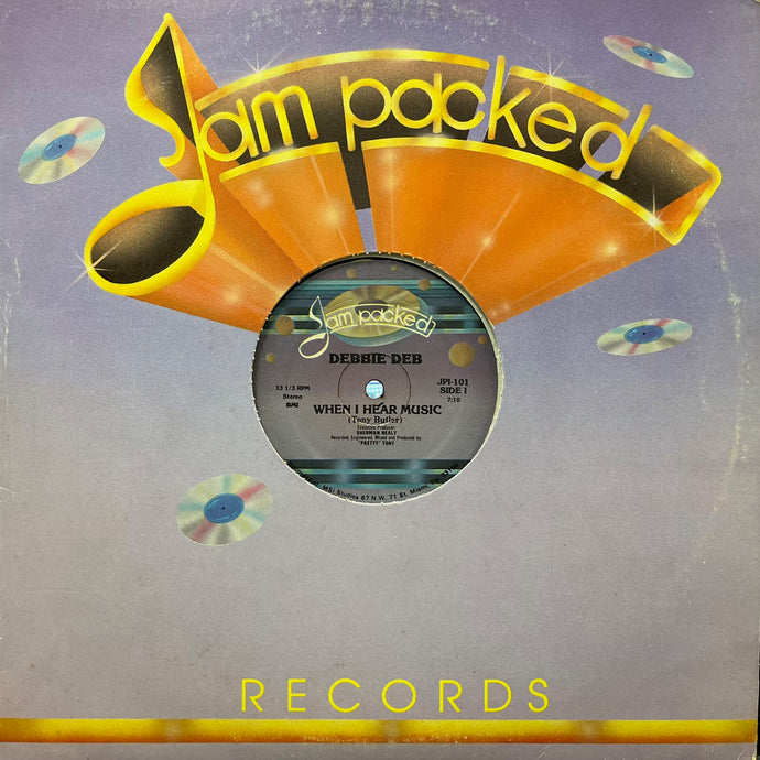 DEBBIE DEB / When I Hear Music (JPI-101, 12inch) – TICRO MARKET