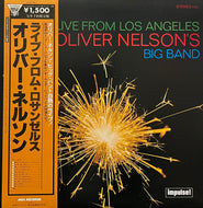 OLVER NELSON'S BIG BAND / Live From Los Angeles (MCA – VIM-5549, LP)