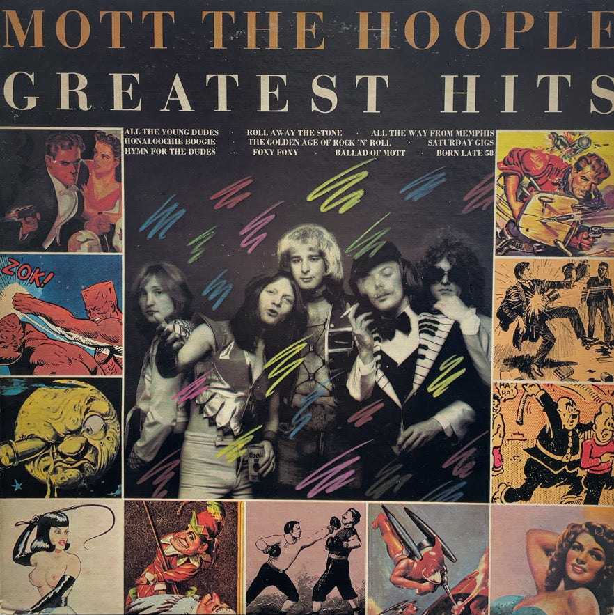 MOTT THE HOOPLE / Greatest Hits (inc. All The Young Dudes) LP – TICRO MARKET