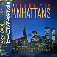 MANHATTANS / Black Tie (CBS/Sony – 25AP 2046, LP) 帯付