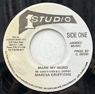 MARCIA GRIFFITHS / Mark My Word (Studio One, 7inch)