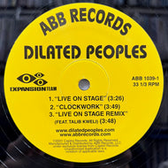 DILATED PEOPLES / Live On Stage / Clockwork (ABB 1039-1, 12inch)
