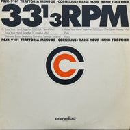 CORNELIUS コーネリアス / Raise Your Hand Together (Trattoria, psjr-9101, 12inch)