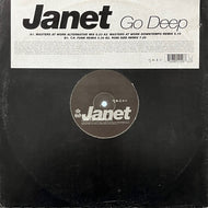 JANET JACKSON / Go Deep (Virgin – VSTX 1680, 12inch)