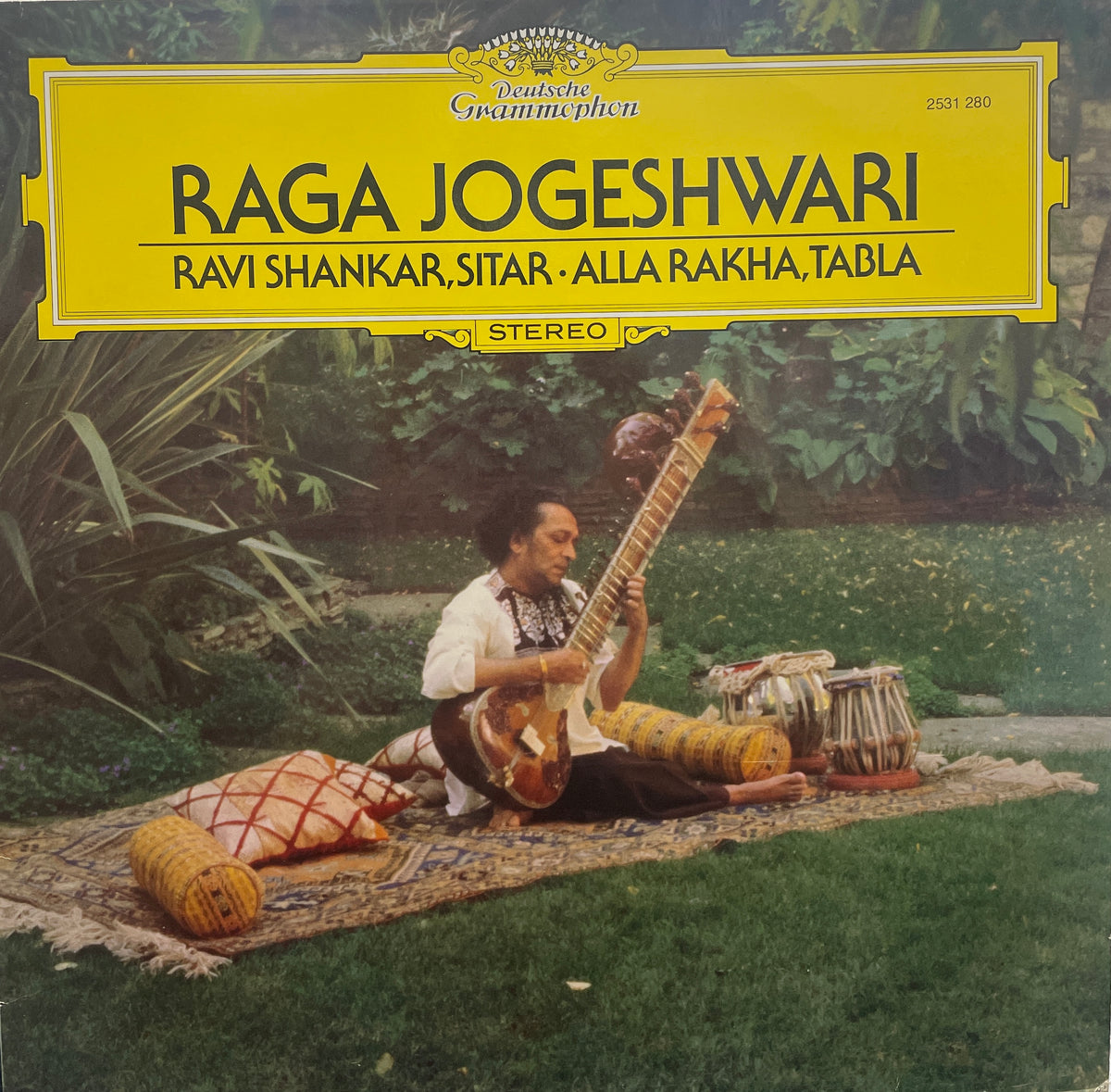 RAVI SHANKAR - Alla Rakha ‎/ Raga Jogeshwari ( Deutsche Grammophon – 2 ...