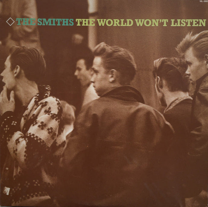 SMITHS / The World Won't Listen ( Rough Trade – VIL-28074 , LP)