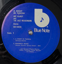 Load image into Gallery viewer, ART BLAKEY &amp; THE JAZZ MESSENGERS / A Night In Tunisia (Blue Note – BST 84049, LP)
