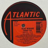 BEBE WINANS / Thank You (Atlantic, 0-84085, 12inch)