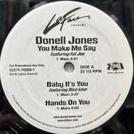 DONELL JONES / You Make Me Say / I'm Gonna Be (82876-70268-1, 12inch)