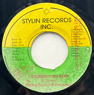 SISTER NANCY & PHILAING / Concentration Camp (Stylin Records Inc 7inch)