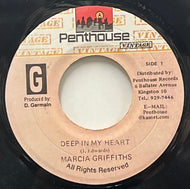 MARCIA GRIFFITHS / Deep In My Heart (Penthouse, 7inch)