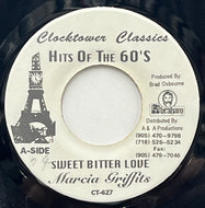 MARCIA GRIFFITHS / Play Me / Sweet Bitter Love (Clocktower – CT-627, 7inch)