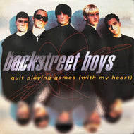 BACKSTREET BOYS / Quit Playing Games (With My Heart) 01241-42452-1, 12inch