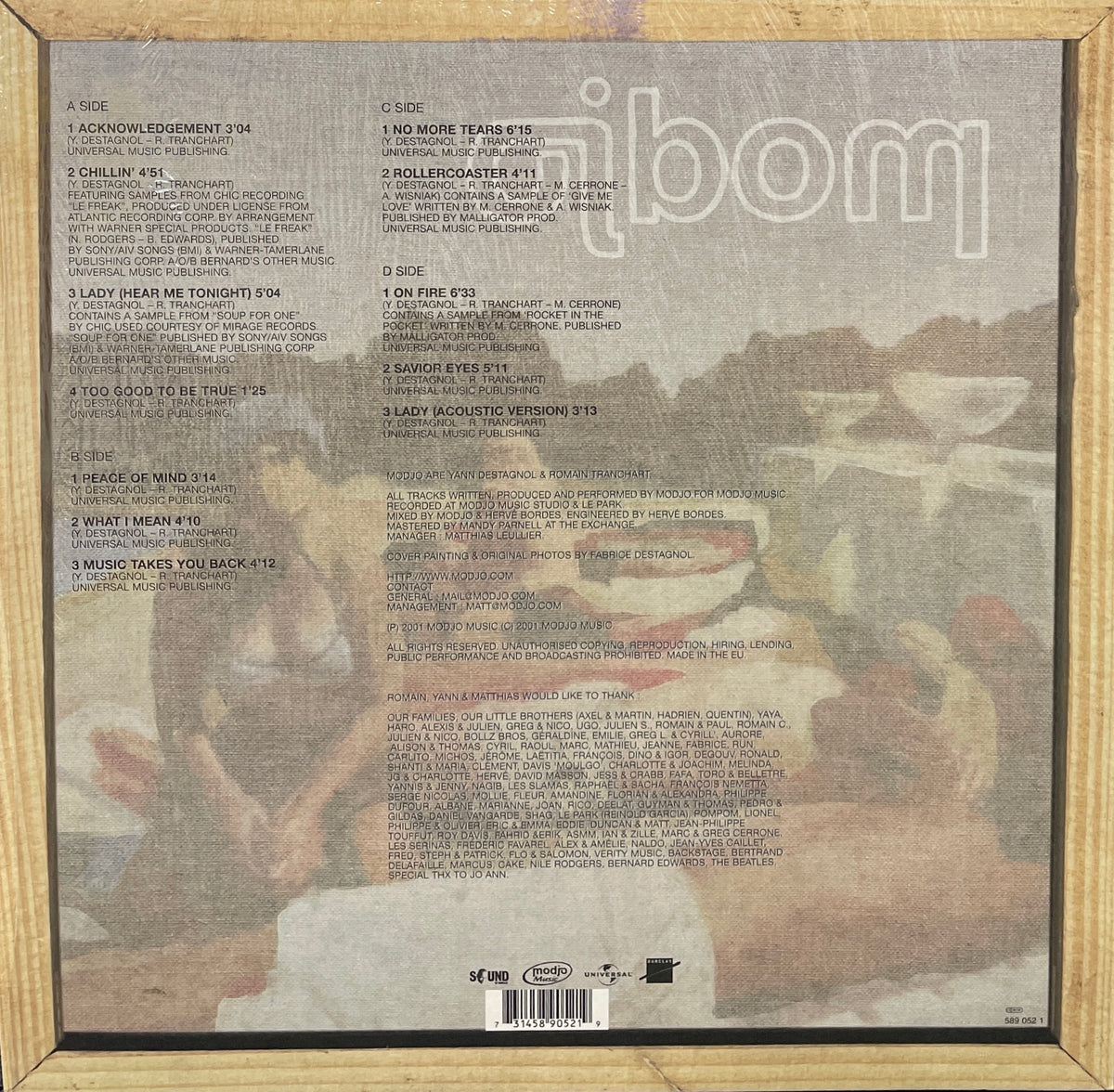 MODJO / Modjo (inc. Lady (Hear Me Tonight) ( Universal Records – 589 0 ...