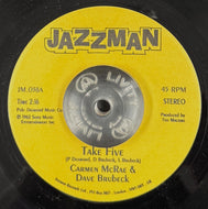 Carmen McRae & Dave Brubeck / Take Five ( Jazzman – JM.038, 7inch)
