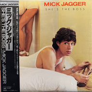 MICK JAGGER / She's The Boss (CBS/Sony, 28AP 2996, LP) 帯付