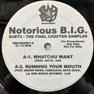 NOTORIOUS B.I.G. / Duets: The Final Chapter Sampler (BB83885SP7, 12inch)