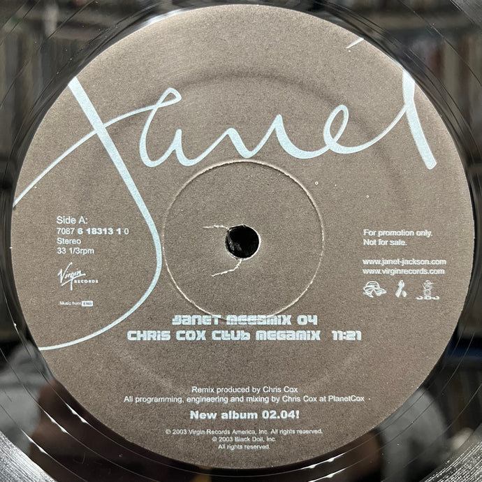 JANET JACKSON / Janet Megamix 04 (7087 6 18313 1 0, 12inch
