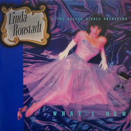 LINDA RONSTADT With Nelson Riddle & His Orchestra / What's New (LP, 帯付）