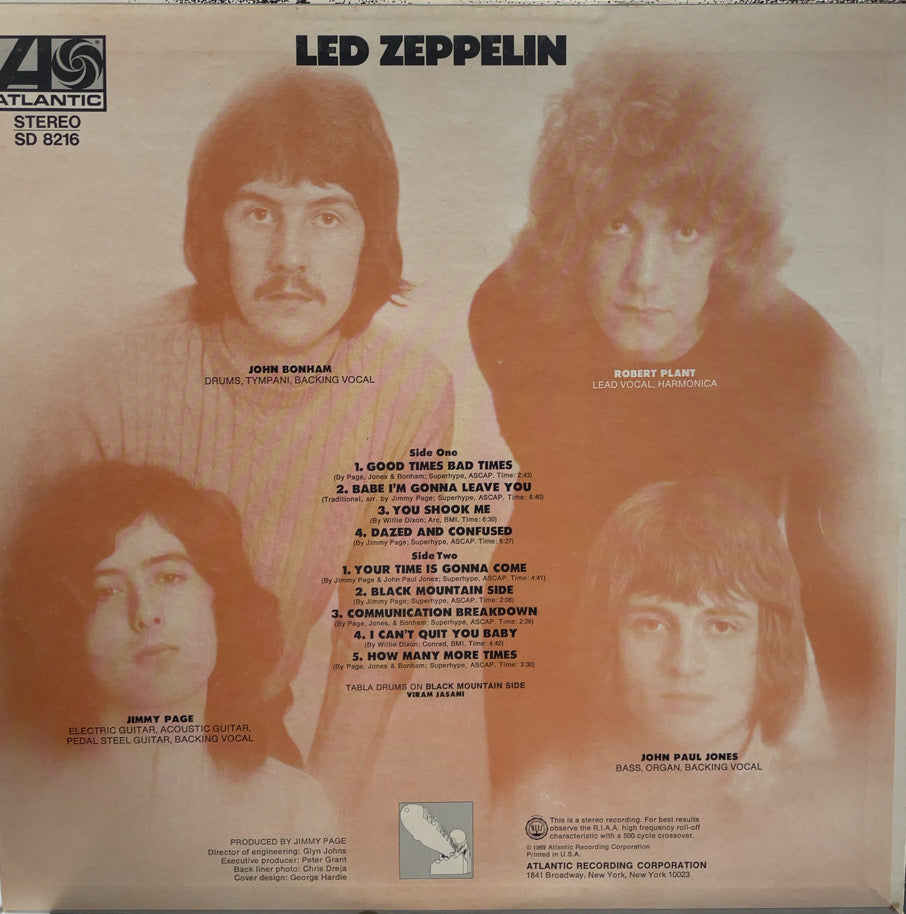 LED ZEPPELIN / Led Zeppelin (1) Atlantic – SD 8216 LP – TICRO MARKET