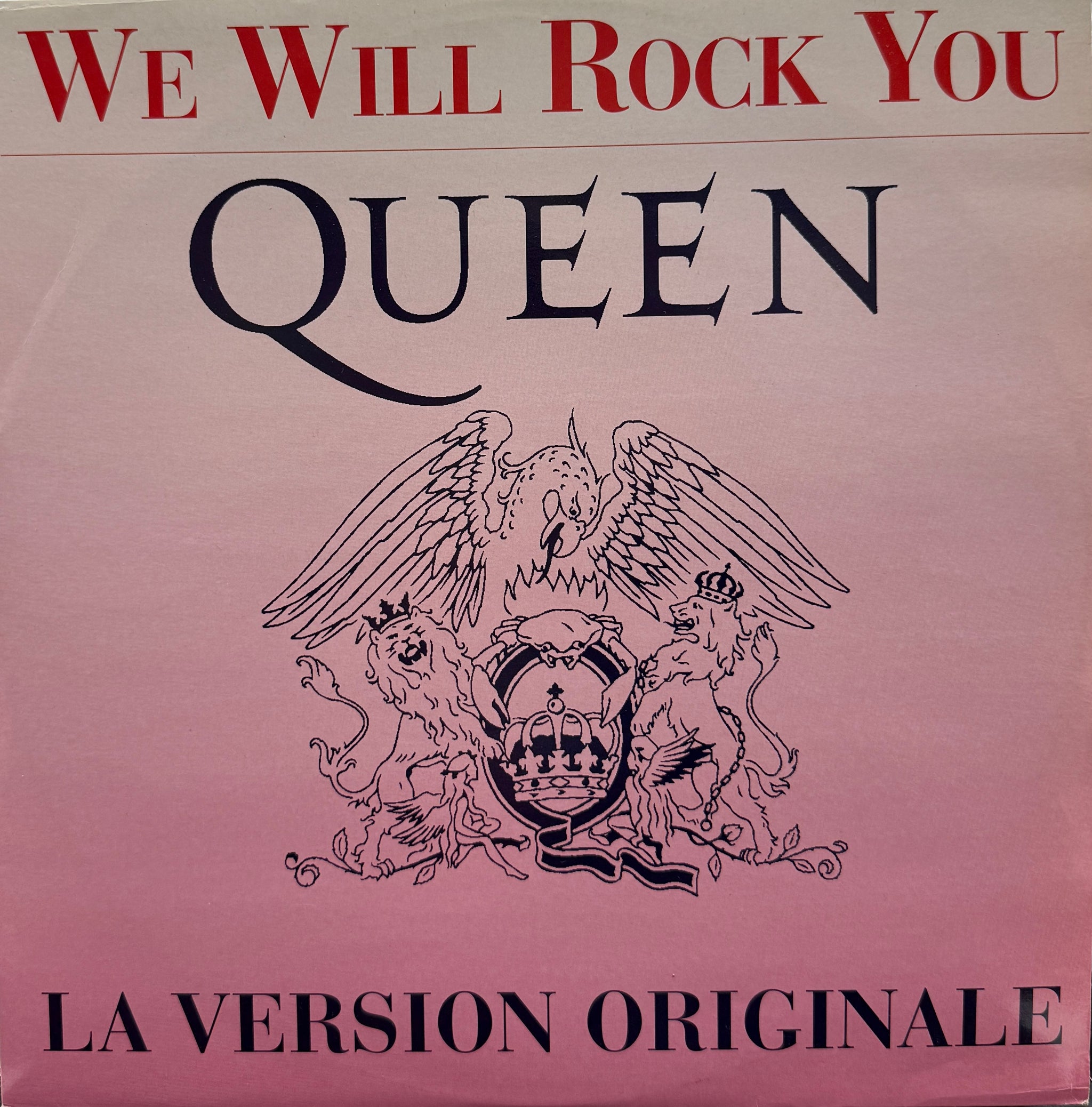 仏12” Queen We Will Rock You / We Are The Champions 724355212863 PARLOPHONE /00250 QUEEN / We Will Rock You / We Are The Champions ( Parlophone