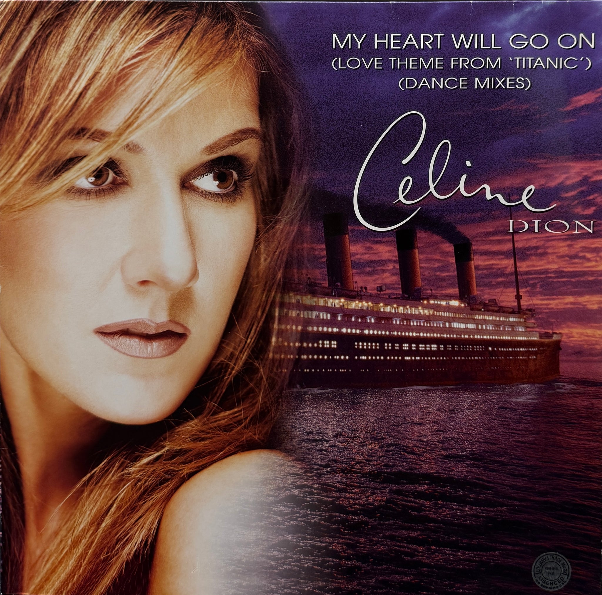 CELINE DION / My Heart Will Go On (Love Theme From 'Titanic