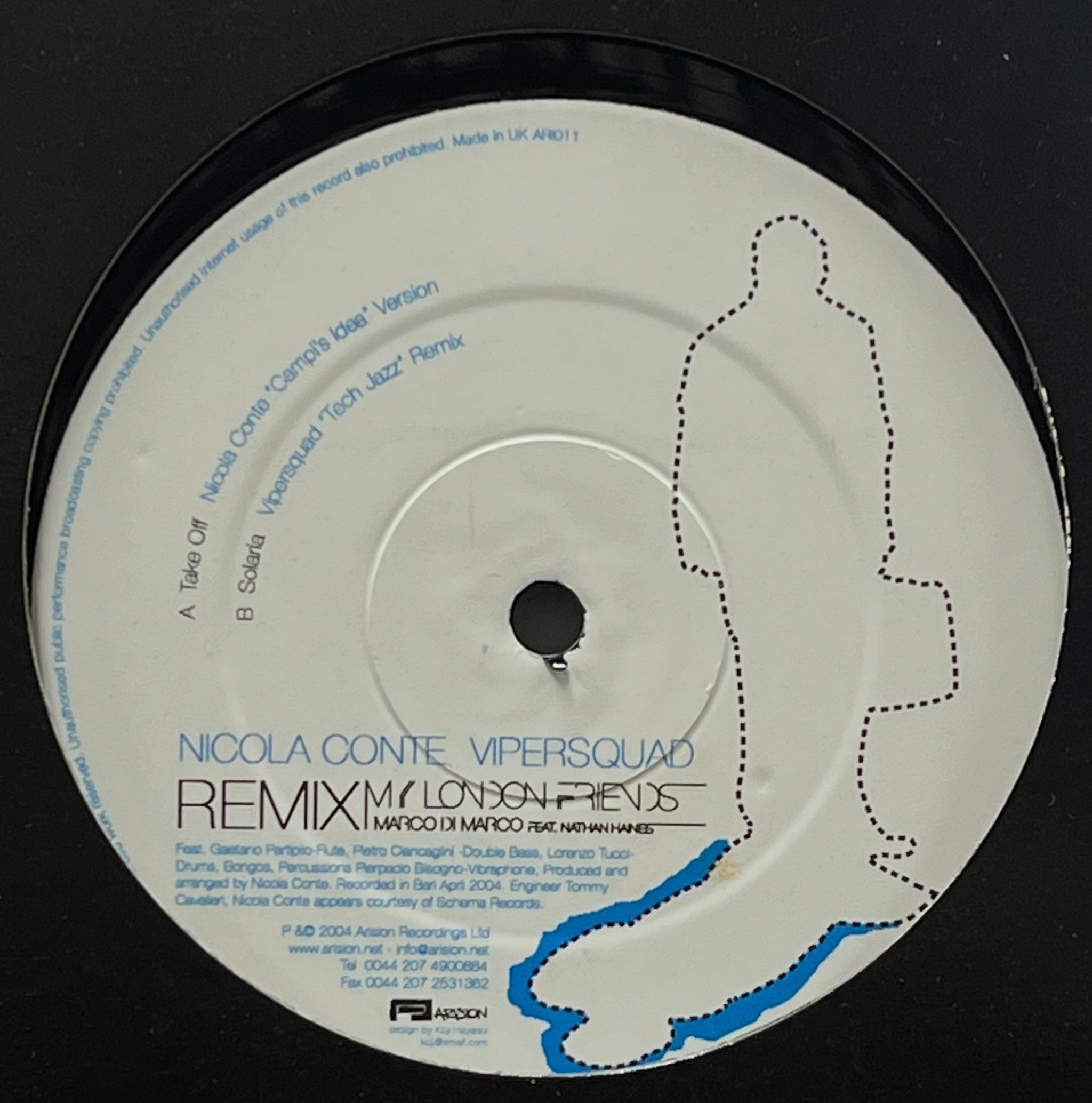 MARCO DI MARCO feat. NATHAN HAINES / Take Off / Solaria (Arision 