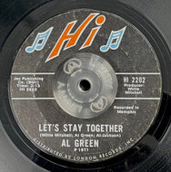 AL GREEN / Let's Stay Together / Tomorrow's Dream ( Hi Records, 7inch)