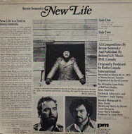 Bernie Senensky / New Life ( PM – PMR-006, LP)