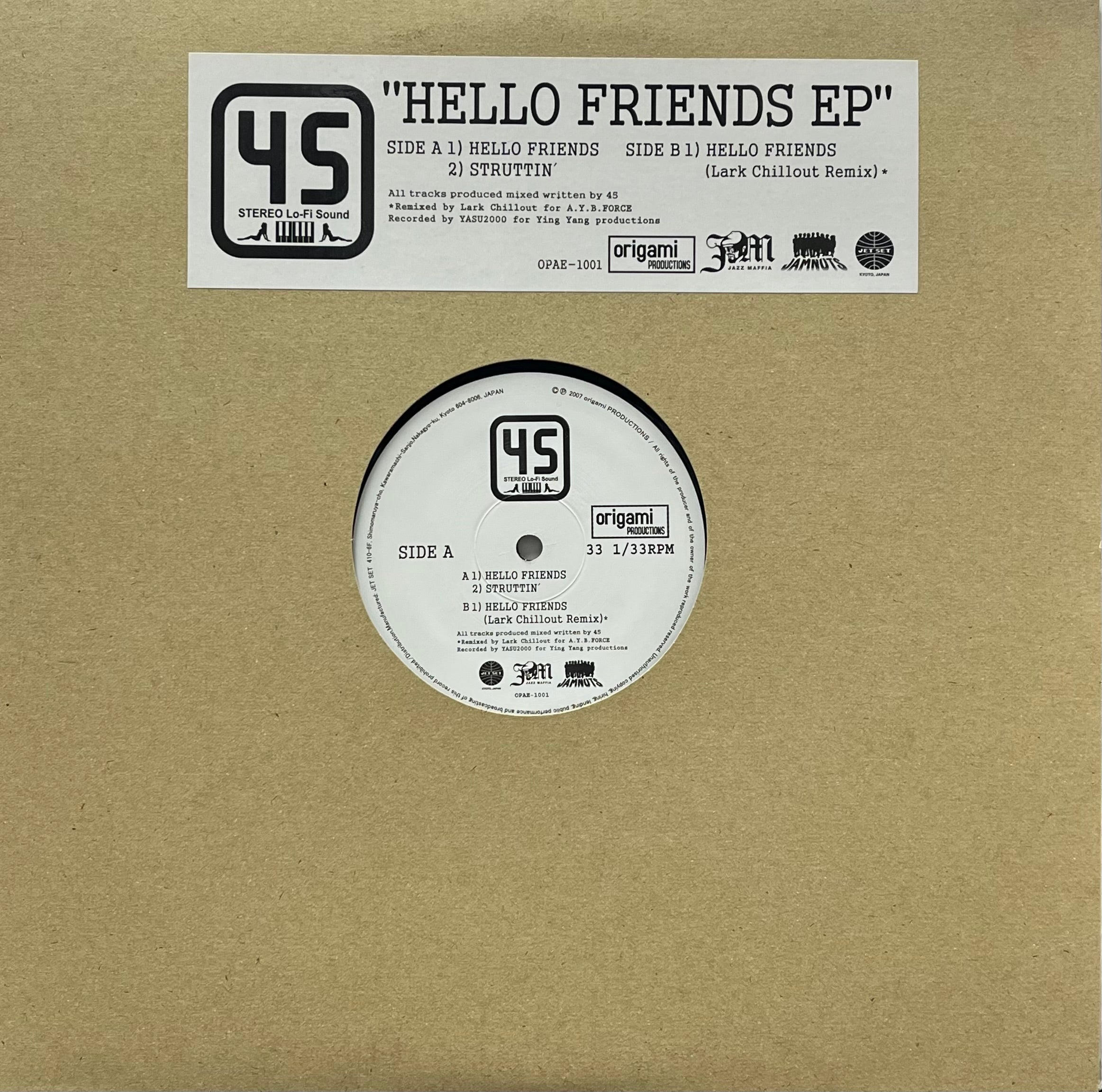 邦楽 509 45 / HELLO FRIENDS EP Play HELLO FRIENDS by 45 on Amazon Music