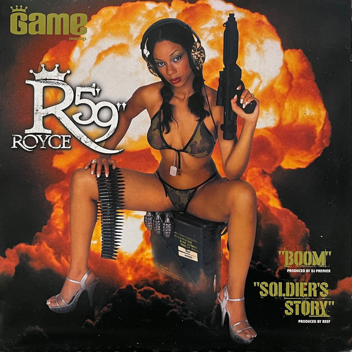 ROYCE DA 5'9 / Boom / Soldier's Story (GAM 2009-1,12inch) Reissue