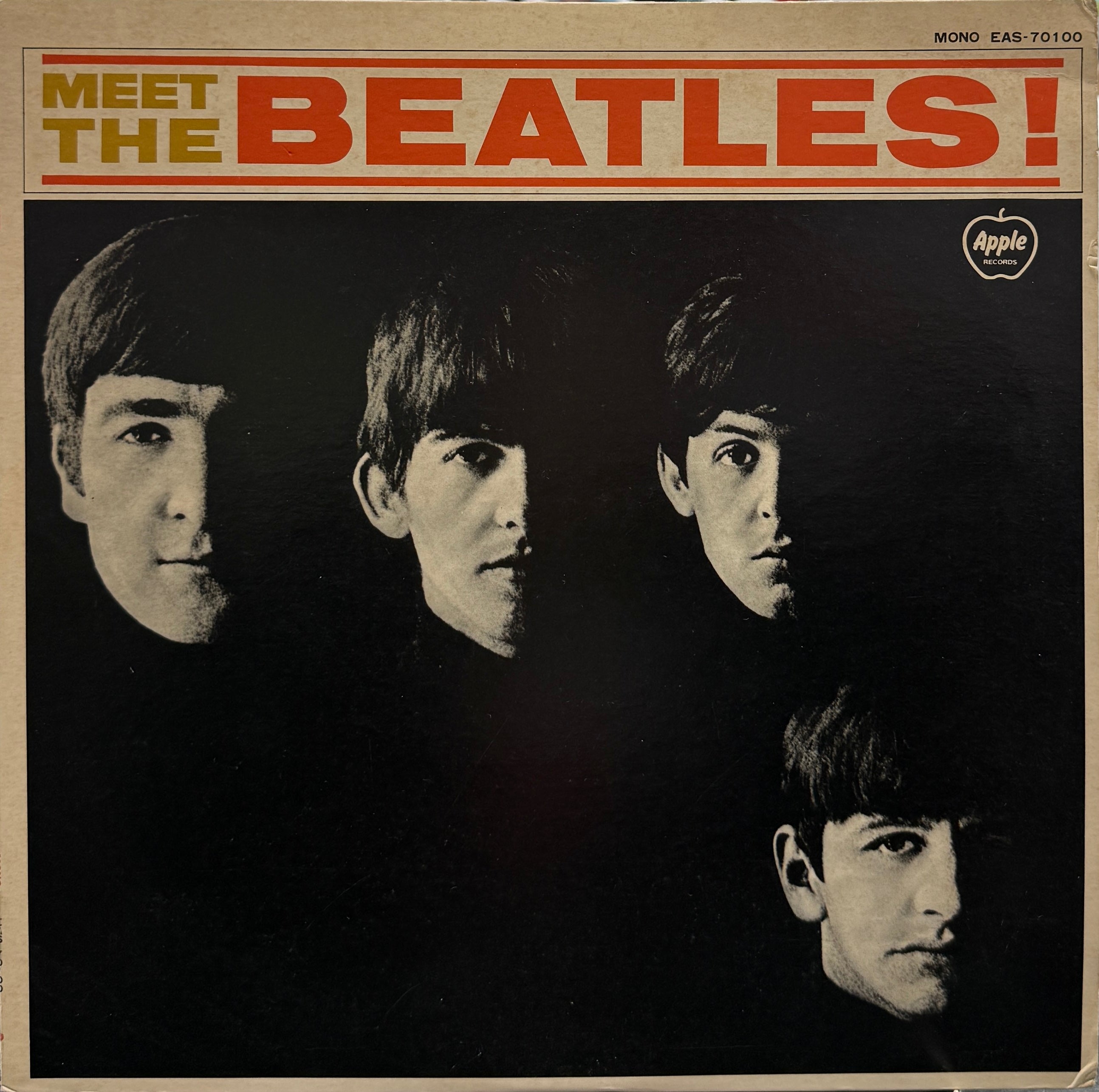 BEATLES / Meet The Beatles! (Apple Records – EAS-70100, LP