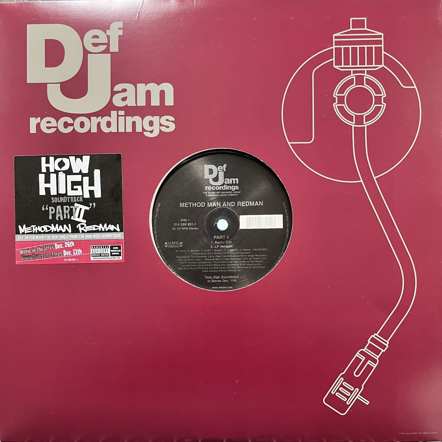 METHOD MAN AND REDMAN / How High Soundtrack 